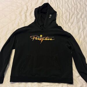 Primitive x Naruto Shippuden Hoodie Size Large Black Y2K Anime Sweatshirt Skater